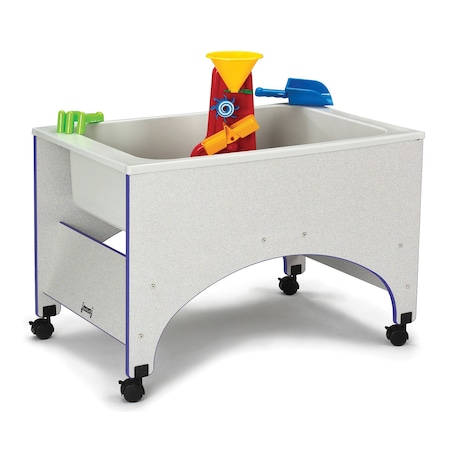 Jonti-Craft Rainbow Accents Space Saver Sensory Table, Blue 2857JC003